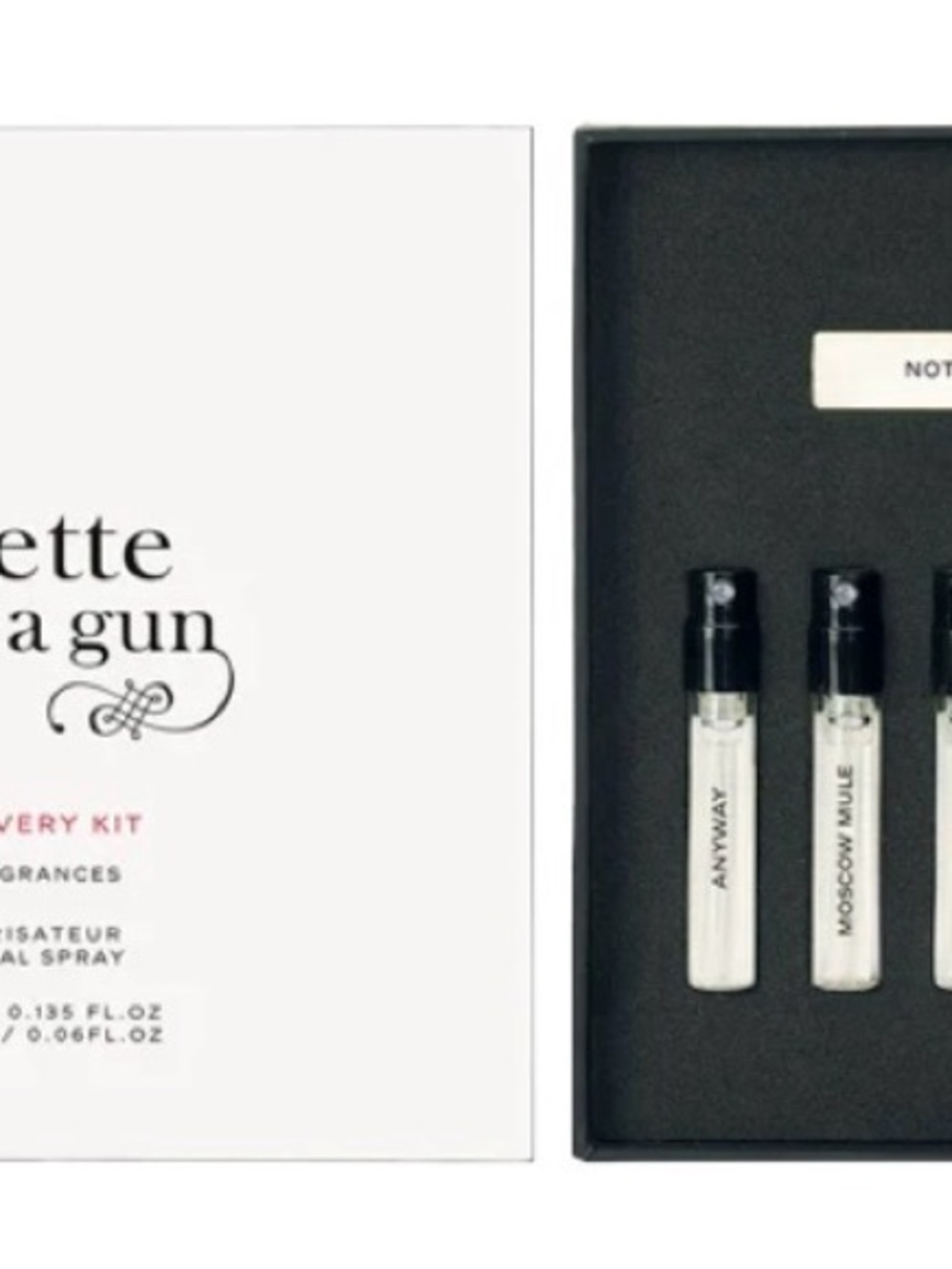 Best selling perfume spray sample discovery kit!